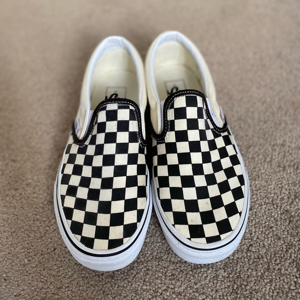Checkered Slip-on Vans